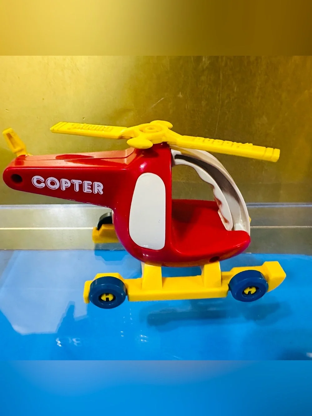 Buddy L Vintage 1987 My First Buddy’s Helicopter Preschool 8”